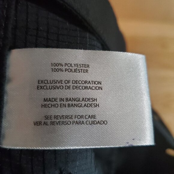 Banana Republic Pants Mens 36x30 Black Flat Front Trousers - Picture 3 of 10